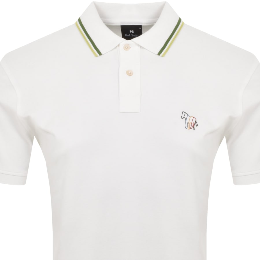 Paul Smith Regular Polo T Shirt White Mainline Menswear United States